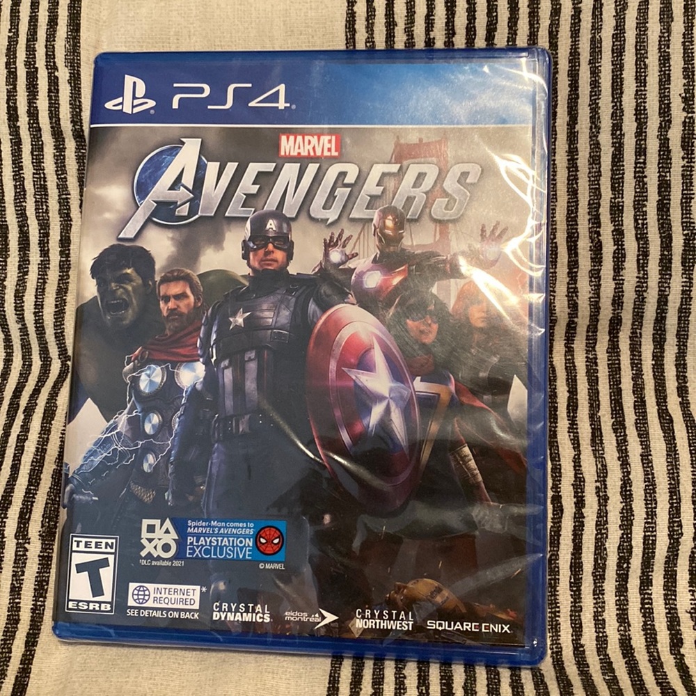 NWT PS4 Marvel Avengers Videogame